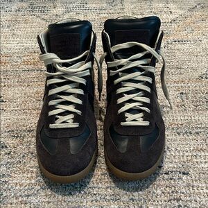 Maison Martin Margiela Black and Brown Sneakers